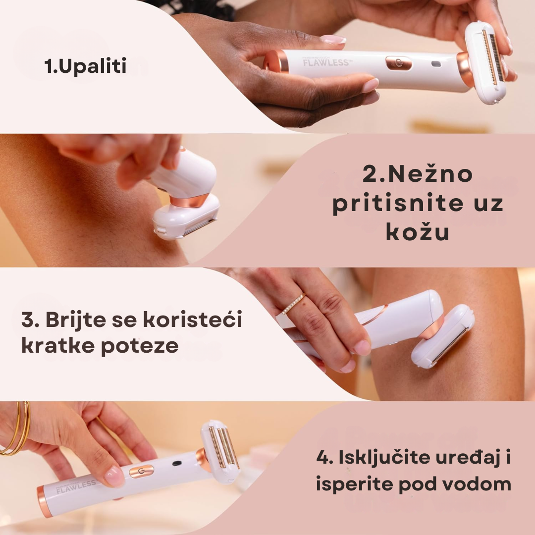 Električni Brijač Za Sve Delove Tela