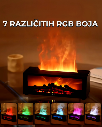 LED RGB Kamin Aroma Difuzer