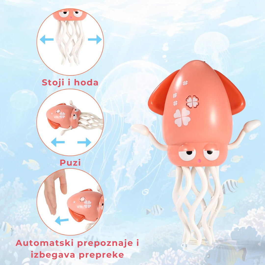 Interaktivna igračka hobotnica za decu