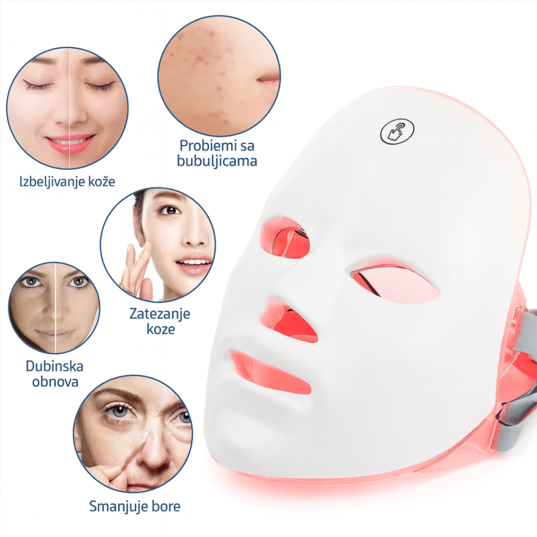 GlowLux LED Maska za Lice