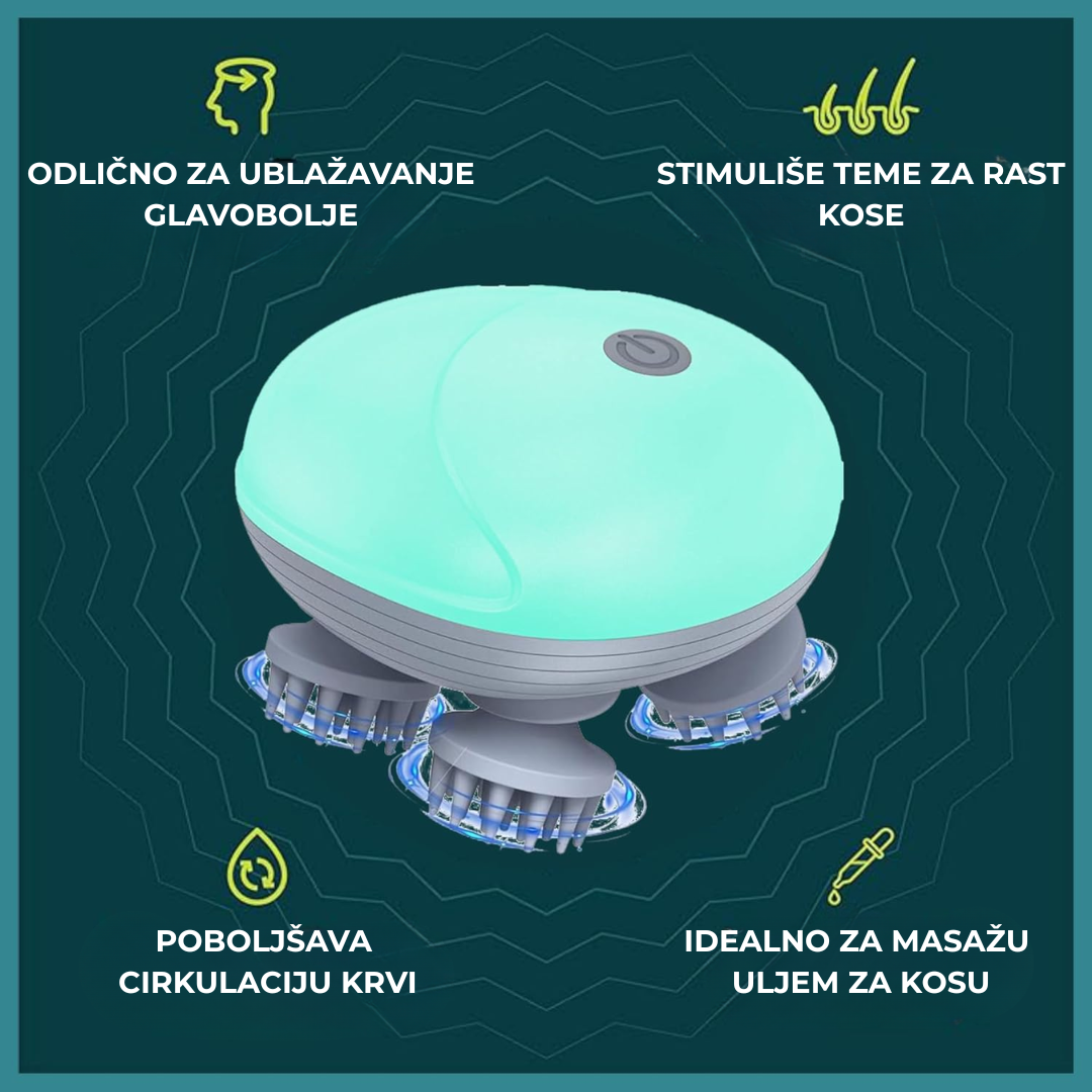 Masažer za glavu