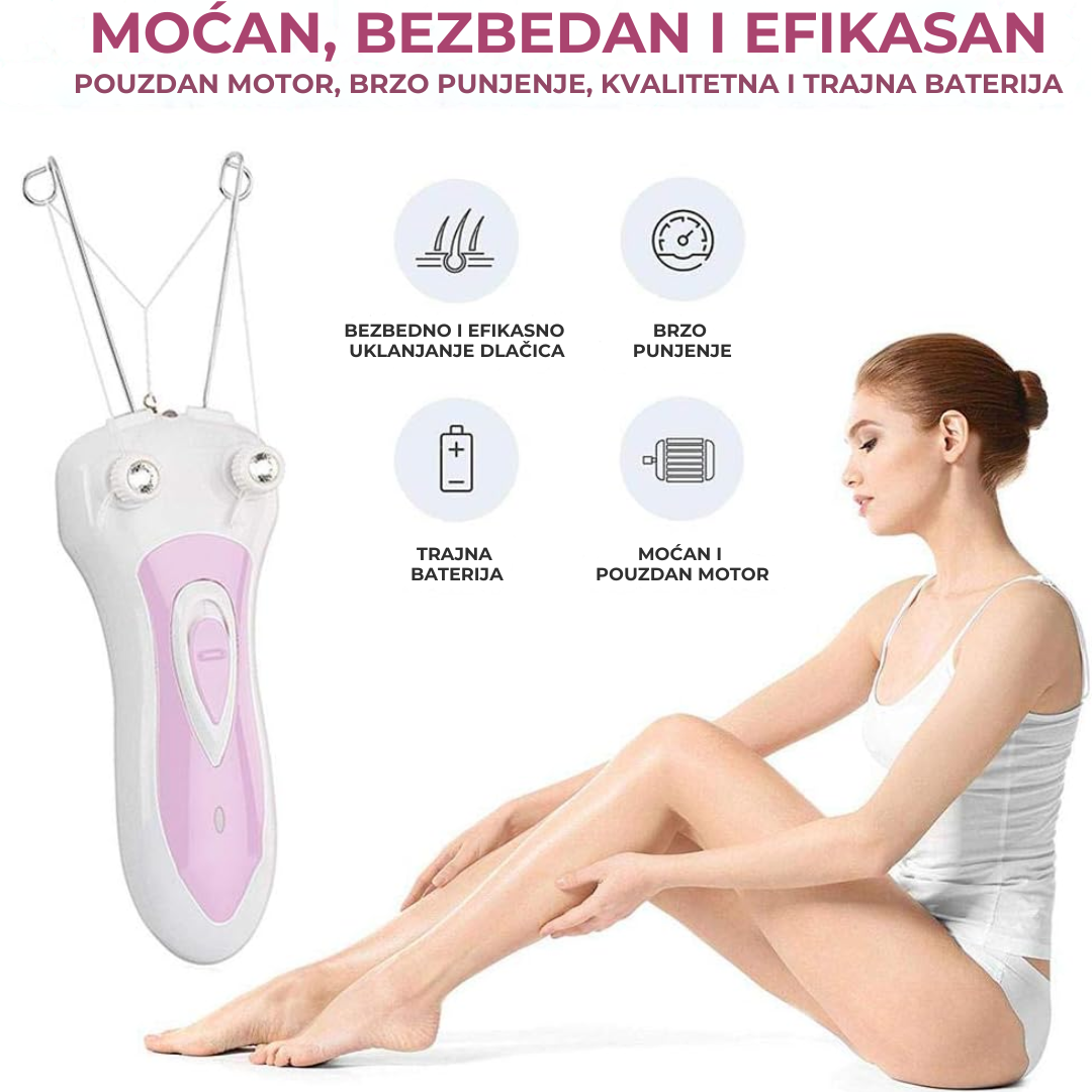Električni epilator na konac