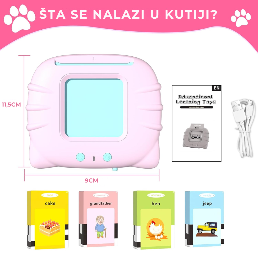 Govoreće edukativne kartice za decu