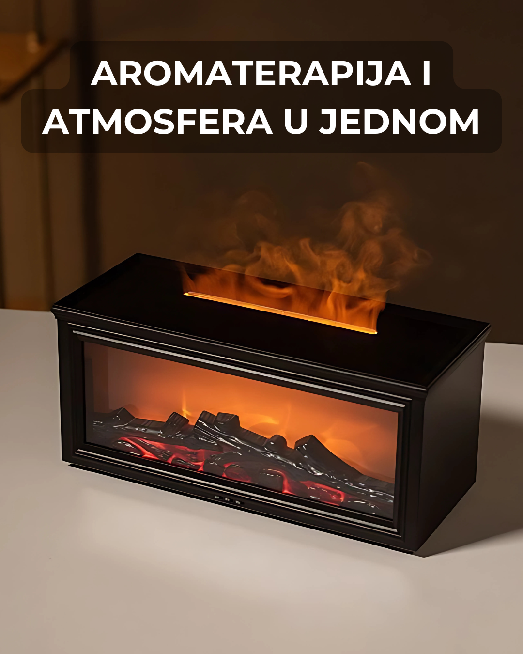 LED RGB Kamin Aroma Difuzer