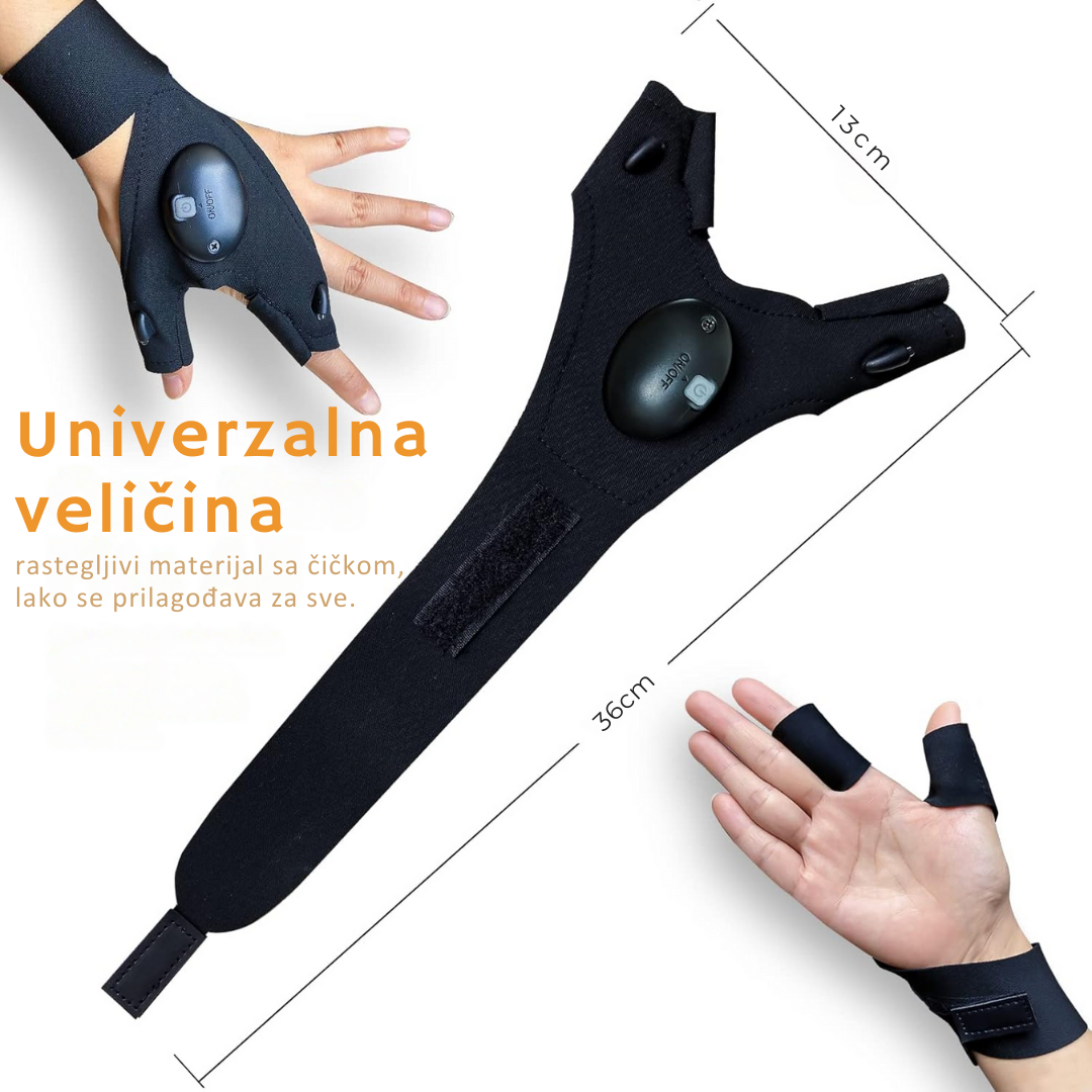 AuroraGrip – Rukavice za rad u mraku