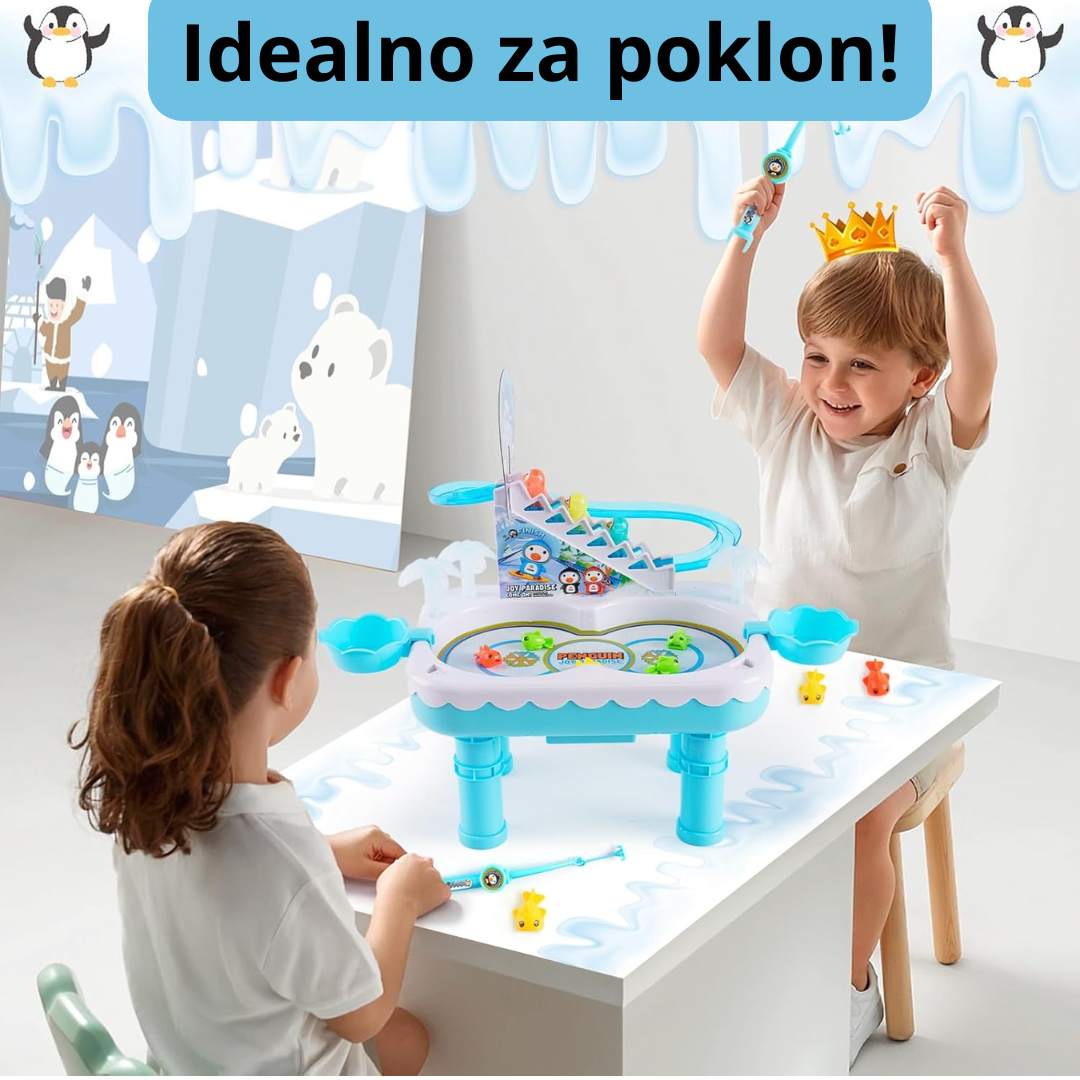 Pingvini ribolov i skijanje 2u1 